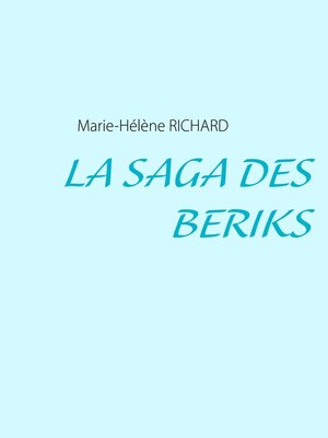 cover image of La Saga des Beriks
